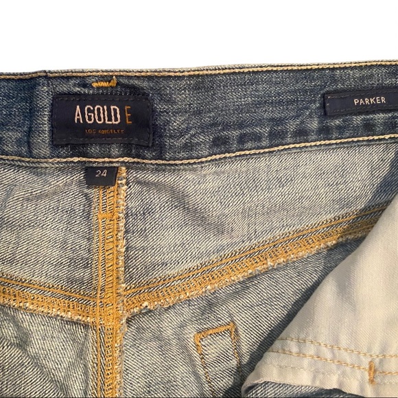 AGOLDE “Parker” Distressed Jean Shorts size 24 - Picture 3 of 5